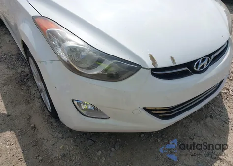 2012 Hyundai Elantra Limited from USA, damaged, VIN 5NPDH4AE2CH119428